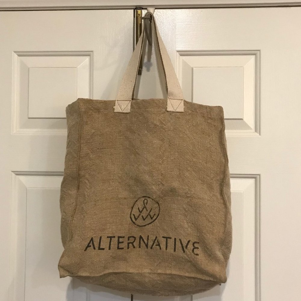 Soft Burlap Tote from Alternative Apparel